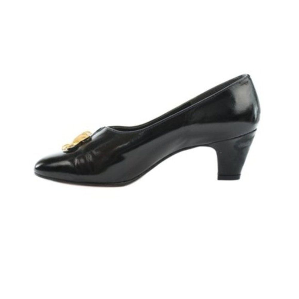 CALIFORNIA MAGDESIANS Vintage Patent Leather Pump